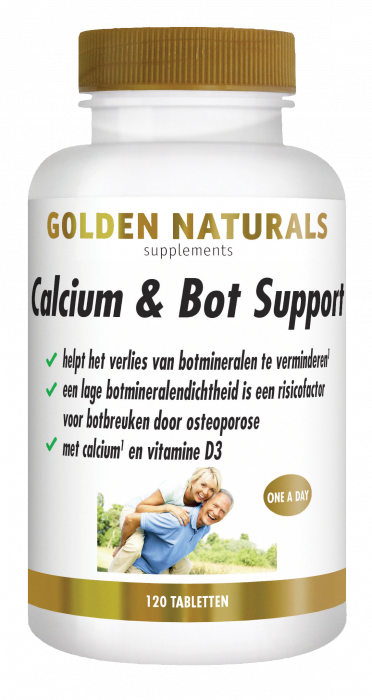 Calcium & Bot Support 120 vegetarische tabletten