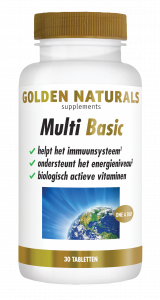 Multi Gold Basic 30 vegetarische tabletten