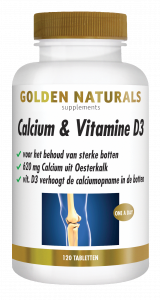 Calcium & Vitamine D3 120 tabletten