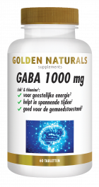GABA 1000 mg 60 veganistische tabletten